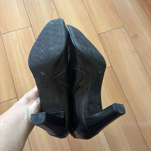 Franco Sarto side zip booties size 11 - Picture 6 of 7